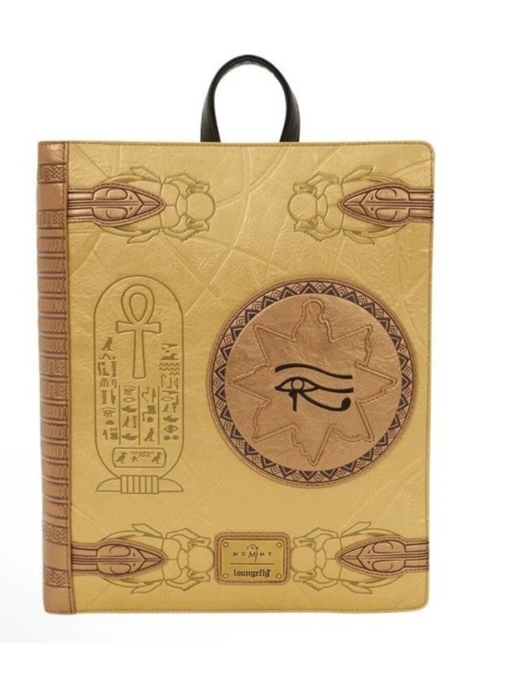 The Mummy Book of the Living Mid Size Backpack Loungefly Amun Ra NWT